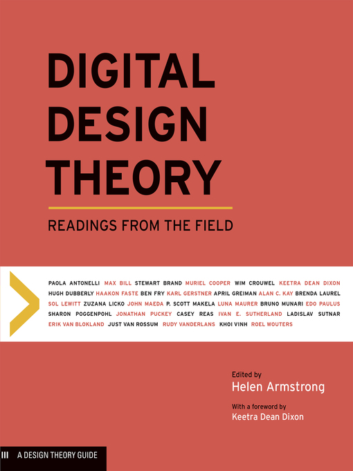 Cover image for Digital Design Theory